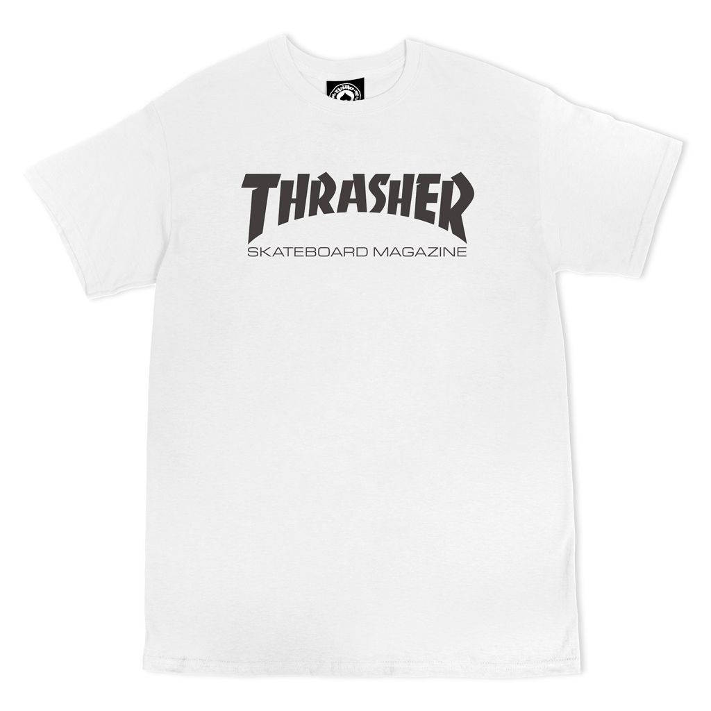 Thrasher t shirt white Clearance
